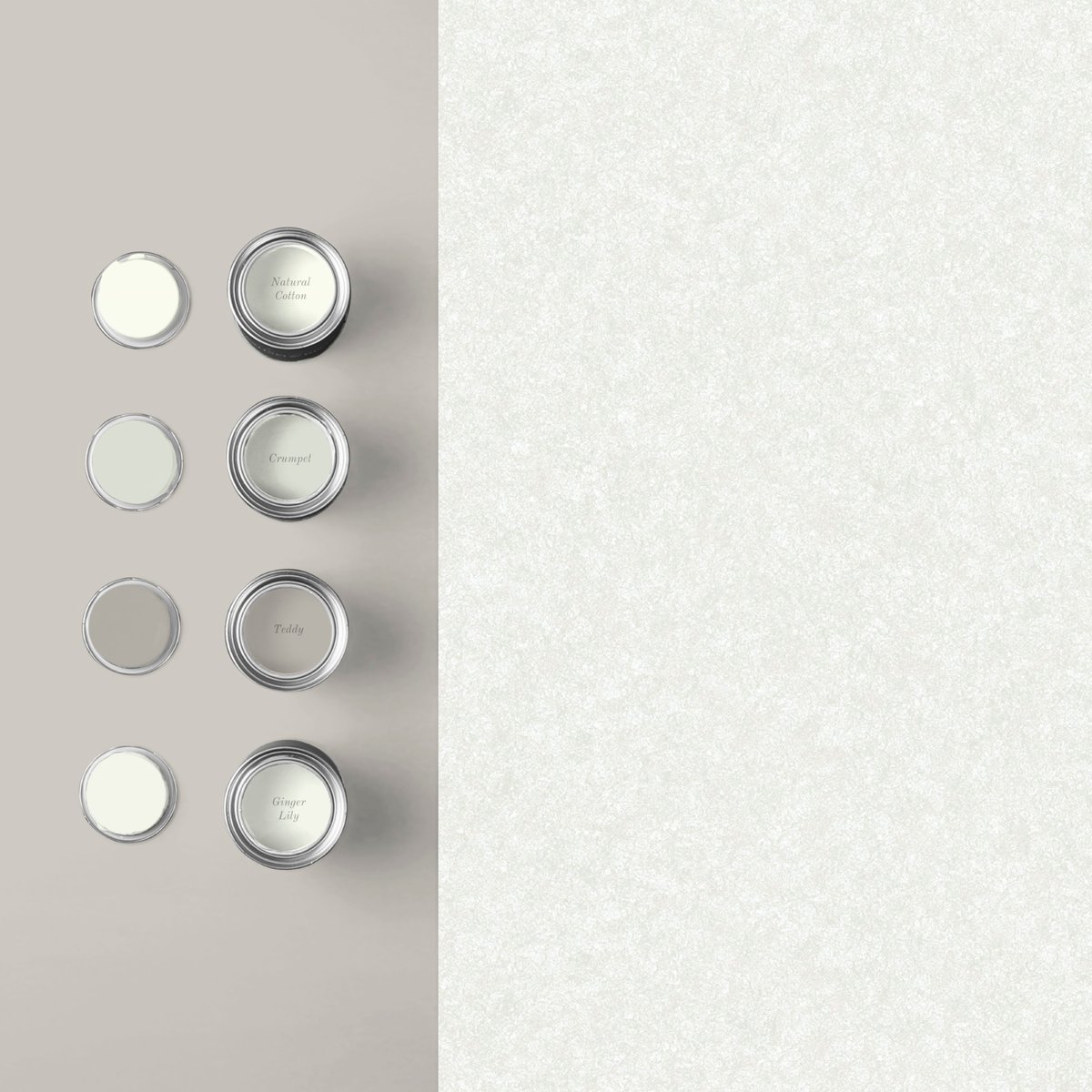 Papier peint Steel Pearl blanc, GRAHAM ET BROWN