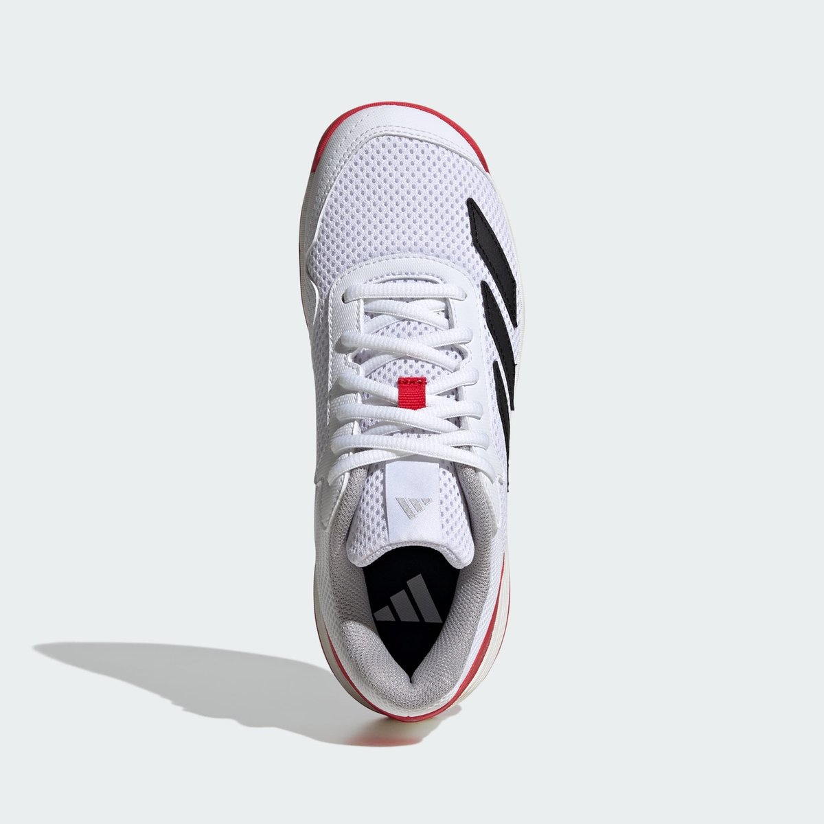 Chaussure De Tennis Courtflash Enfants Chaussure De Tennis Courtflash Enfants cloud white / core black / lucid red, adidas Performance