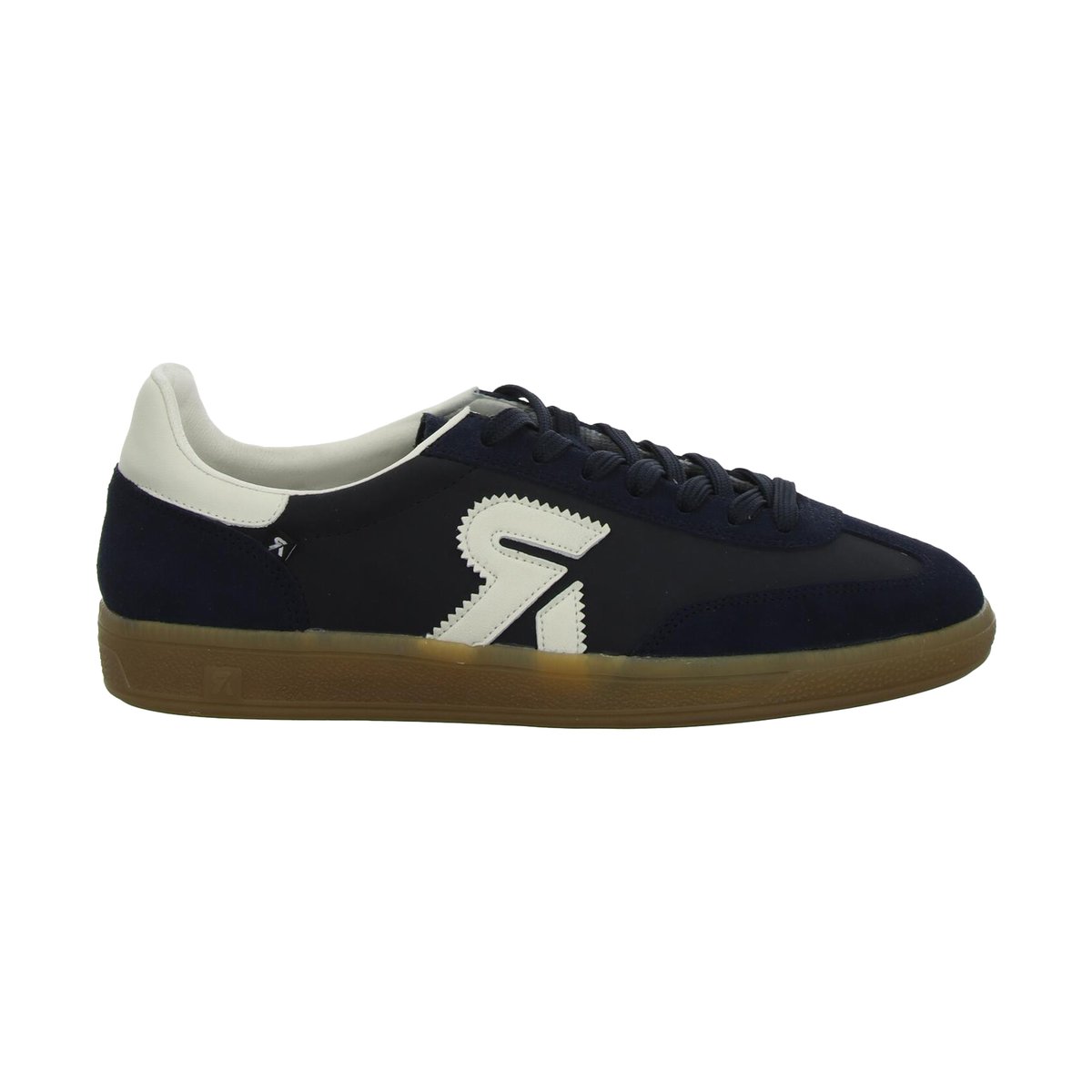 Basket Basse Cuir Samira bleu, RIEKER
