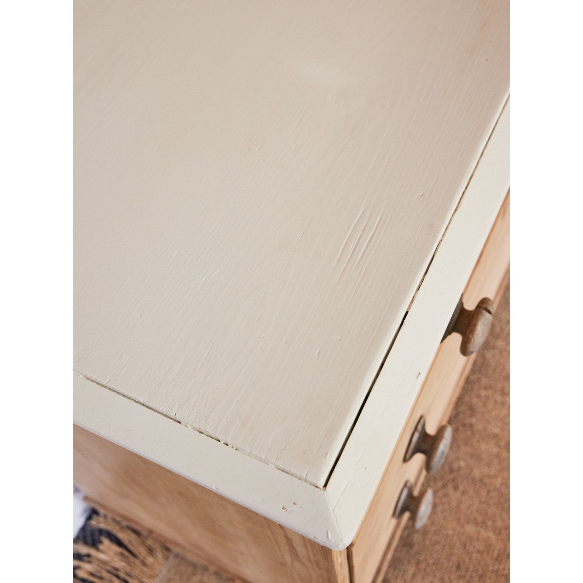 Commode anglaise en bois Garance N°550 - Bon état bois clair, DEBONGOUT