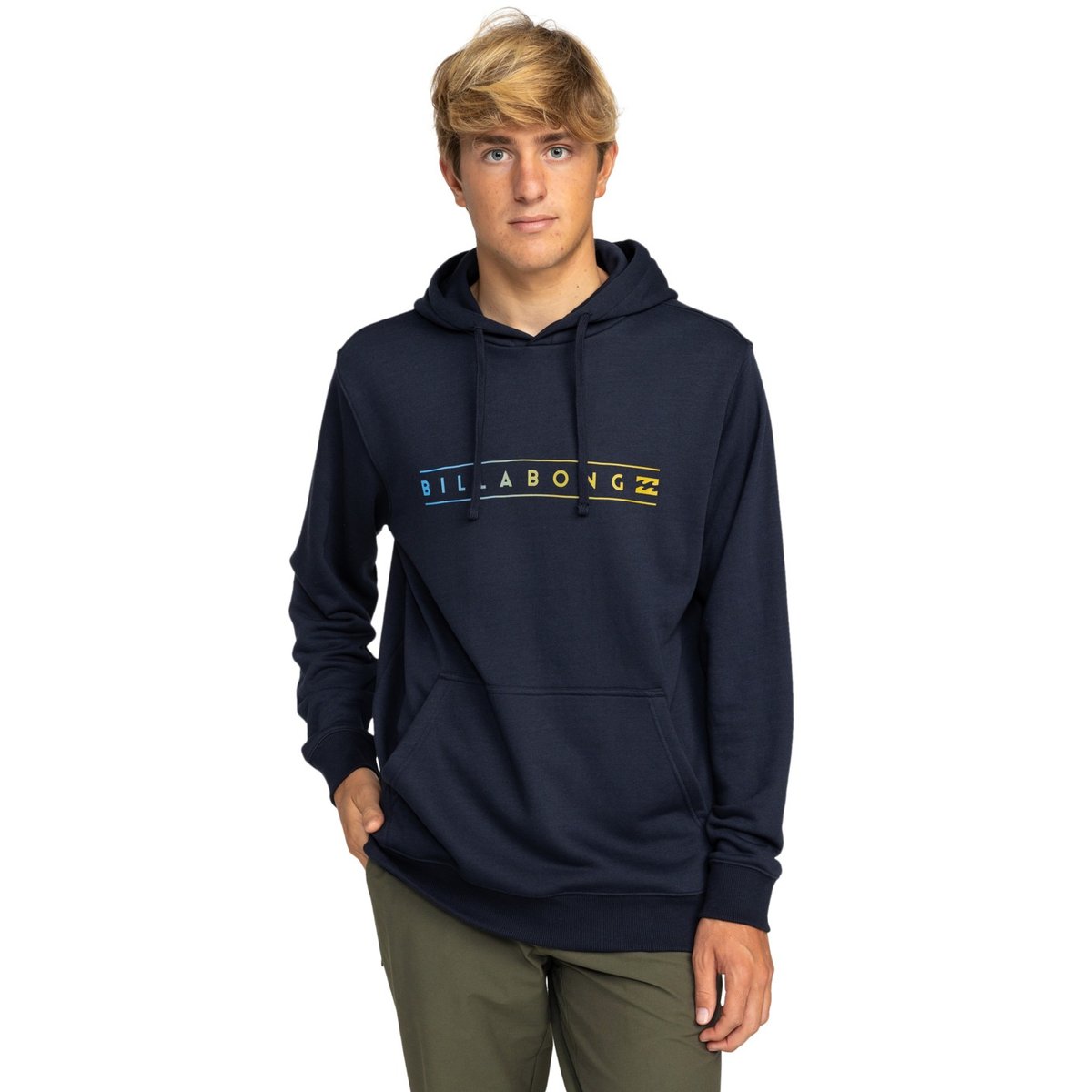 Sweat à capuche UNITY PO bleu navy, BILLABONG