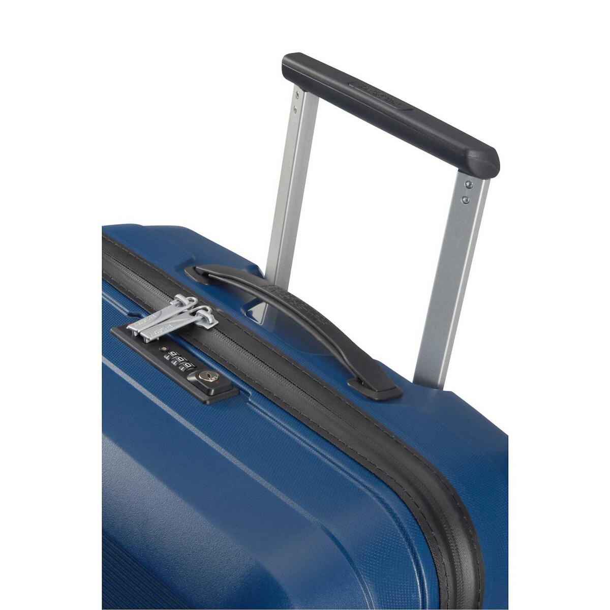 Mala de viagem superleve média, 67 cm, com 4 rodas, da American Tourister azul, AMERICAN TOURISTER