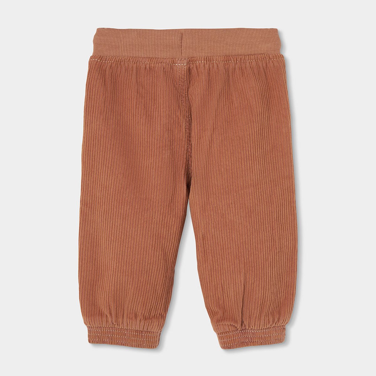 Pantalon garçon velours côtelé avec poches marron, BOBOLI