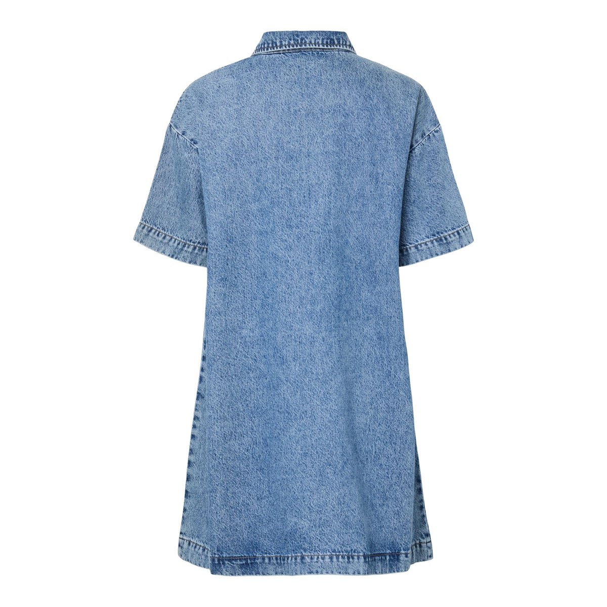 Mini-Robe medium blue denim, PIECES