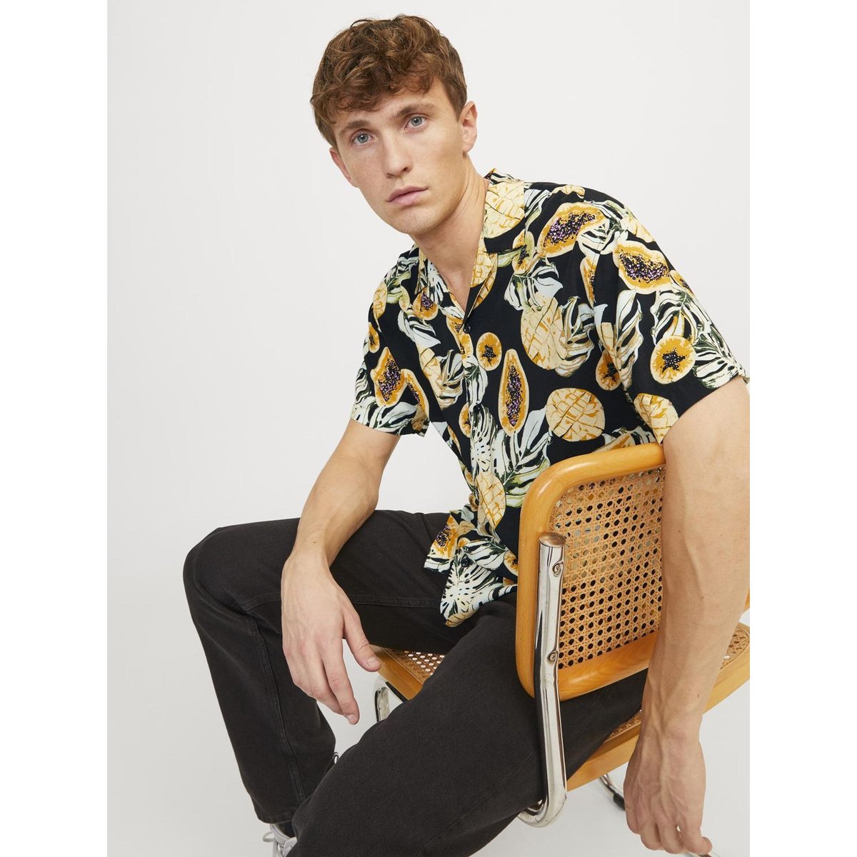 Chemise Chemise Relaxed Fit noire - black, JACK & JONES