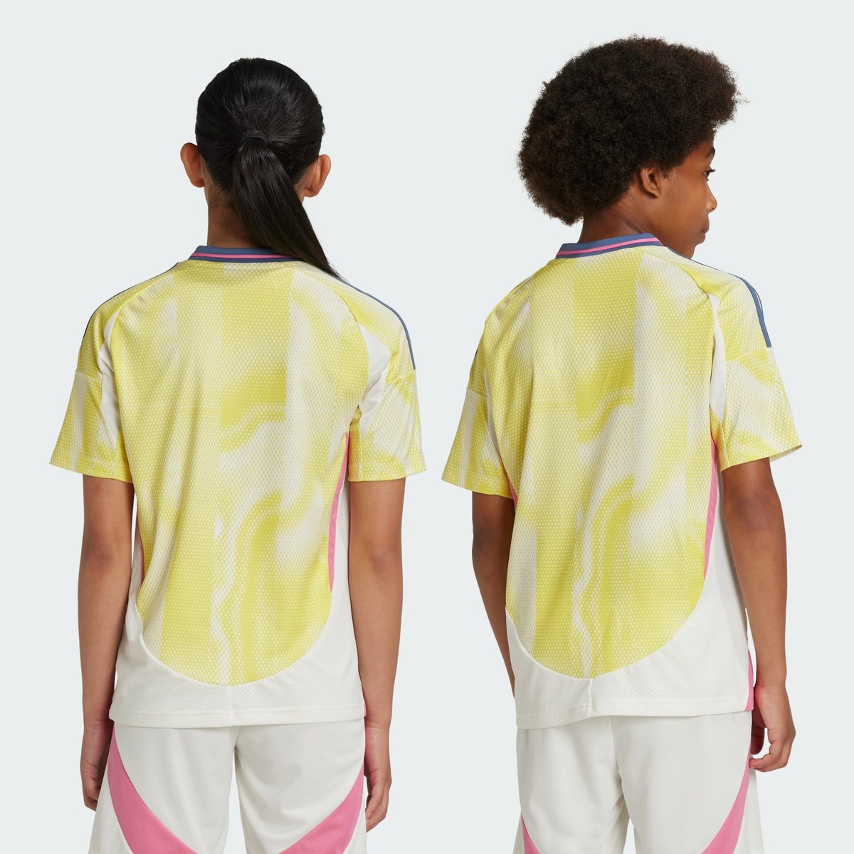 Maillot Extérieur Juventus 24/25 Enfants pure sulfur, adidas Performance