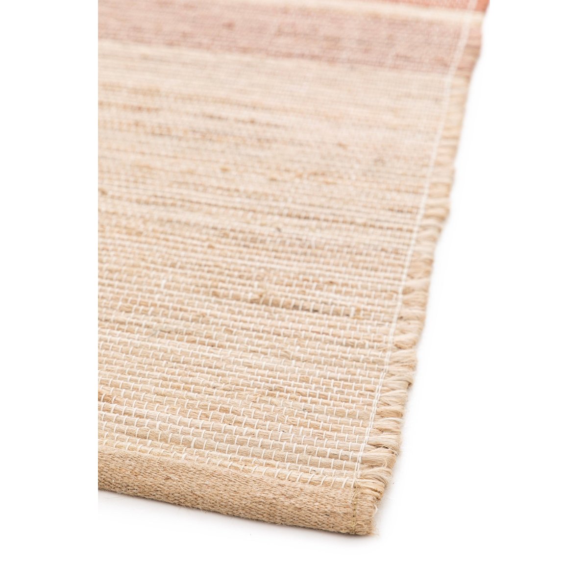 Tapis design en jute tissé main CIGALE brun naturel, AFK LIVING