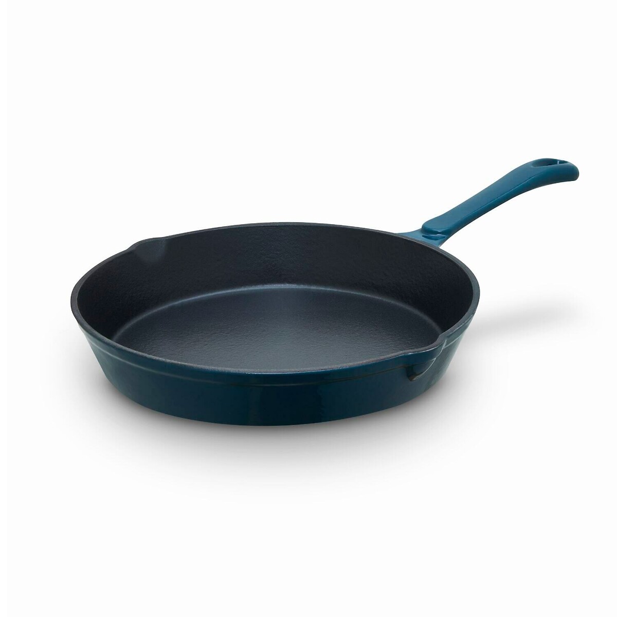 26cm Nattura Cast Iron Round Fry Pan teal, BARBARY & OAK