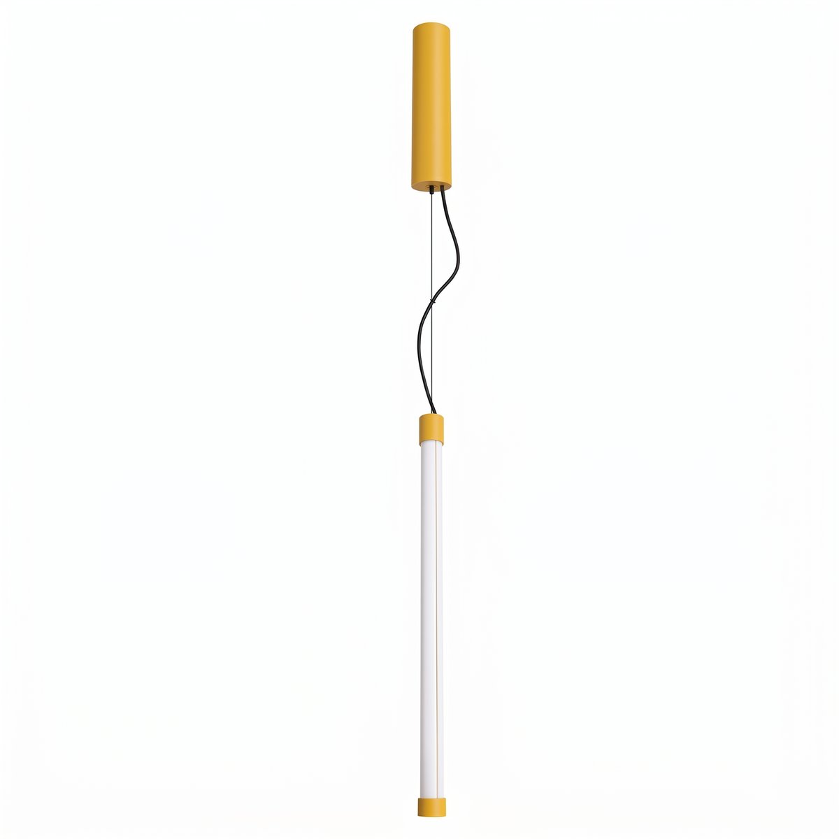 Suspension Acier Jaune LED 1 Trang jaune, EDEN