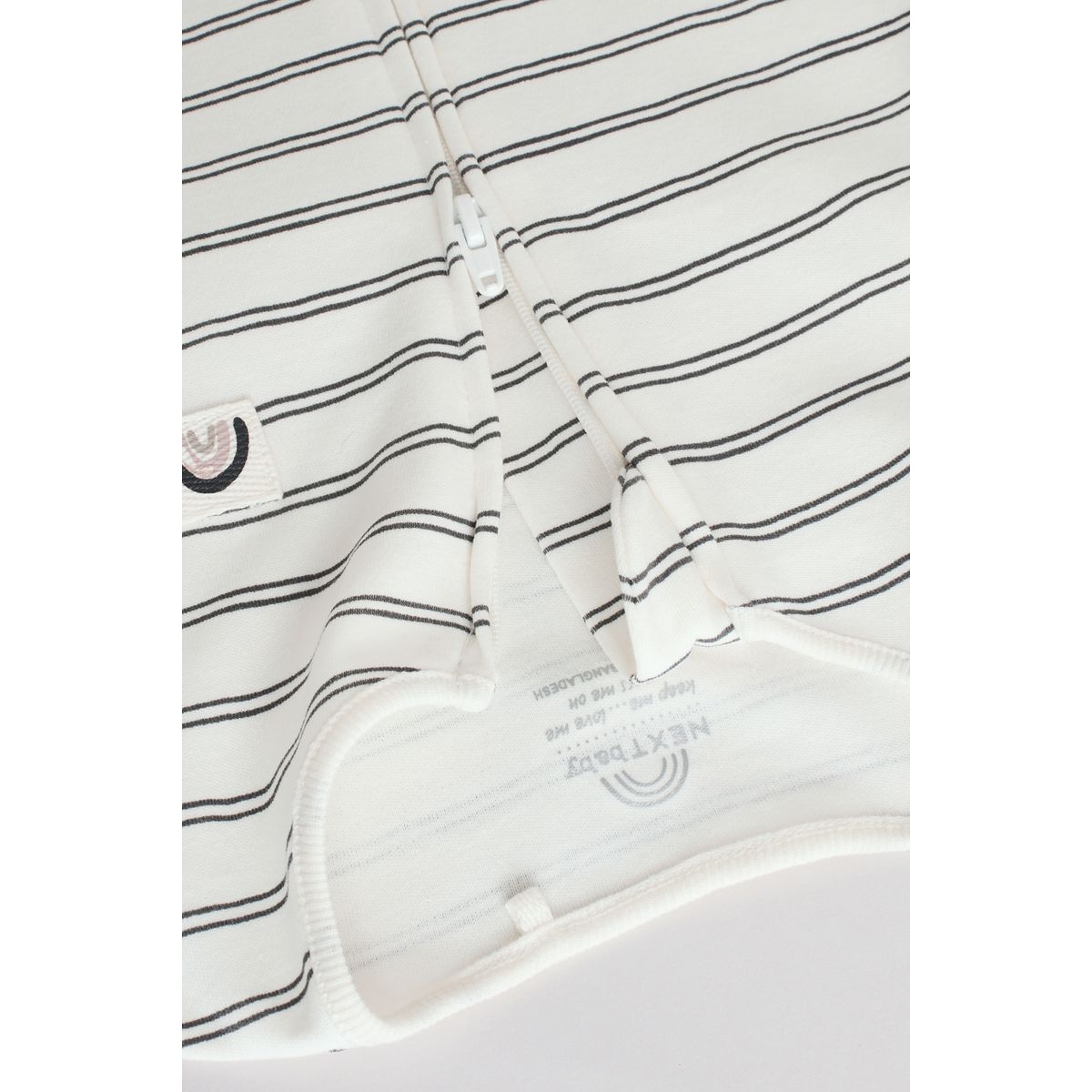Dors-bien à zip double, lot de 4 blanc/noir, NEXT