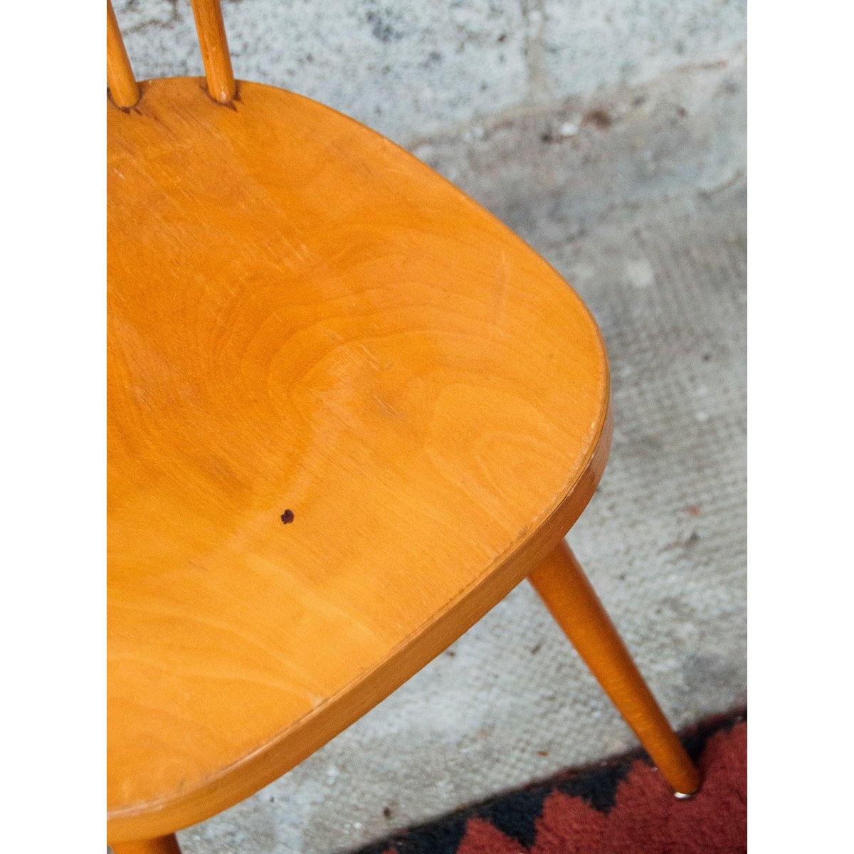 Paire de chaises style Baumann Alma N°730 - Bon état bois, DEBONGOUT
