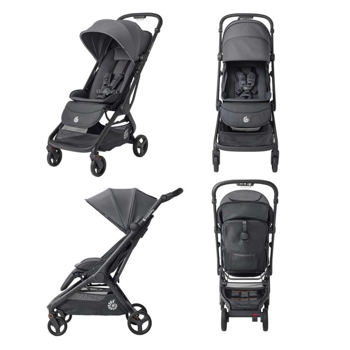 Poussette compacte Metro 3 Graphite couleur unique, ERGOBABY