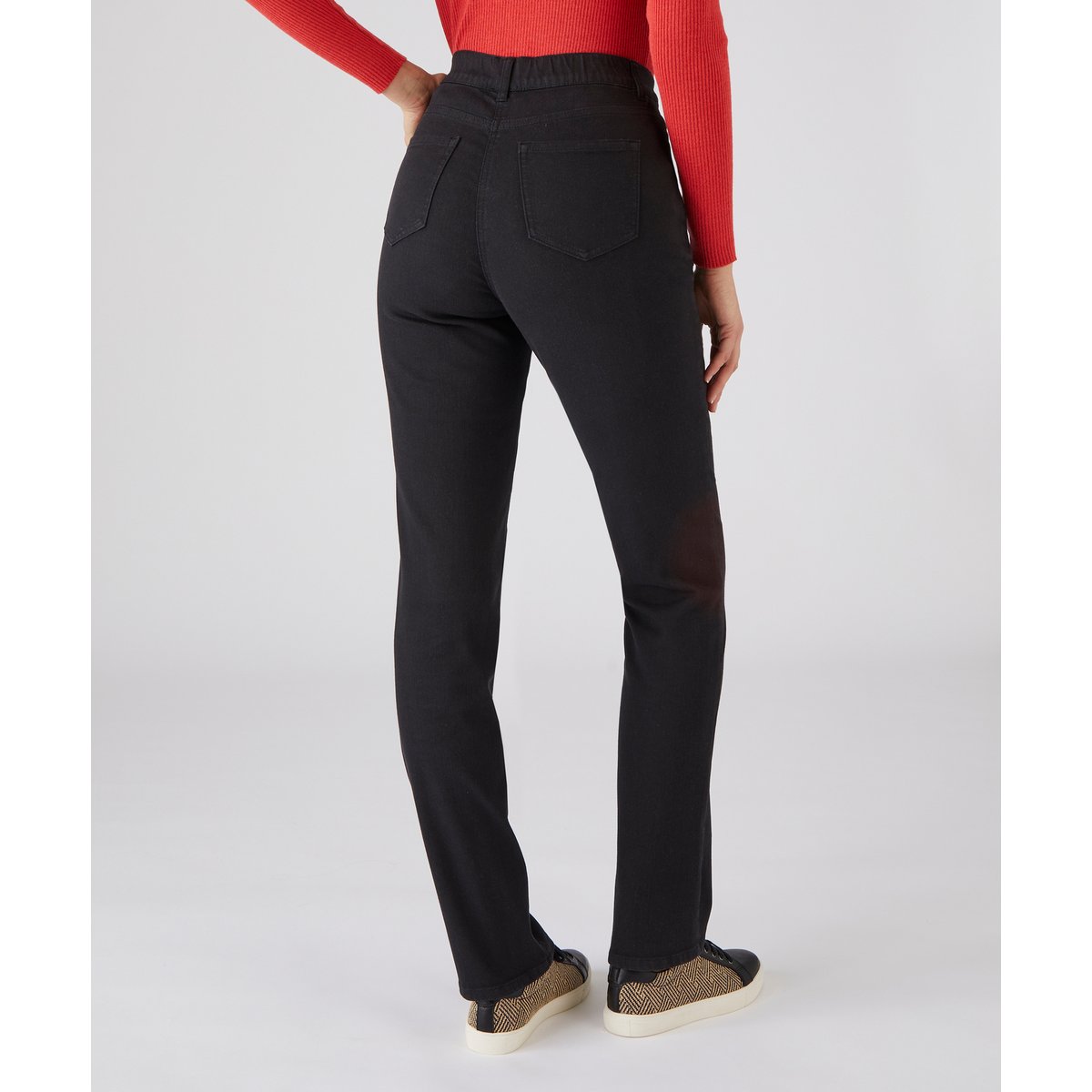 Jean enfilable Perfect Fit noir, DAMART