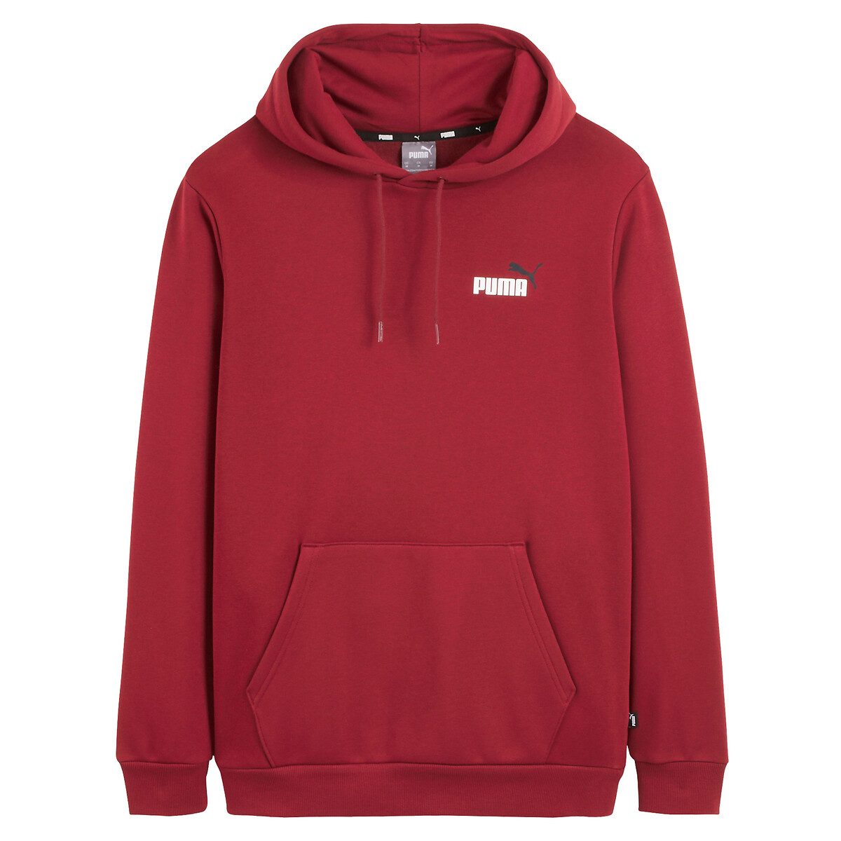 Sweat à capuche Essentiel petit  logo rouge, PUMA