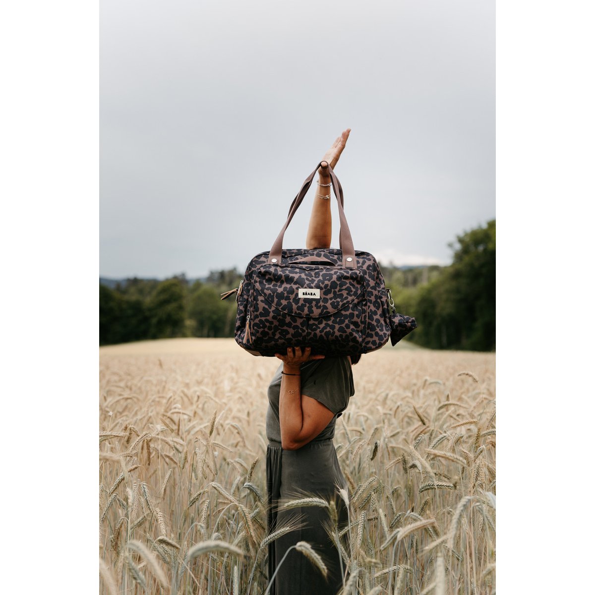 Sac à langer iconique grand volume 23 L GENEVE leopard, BEABA