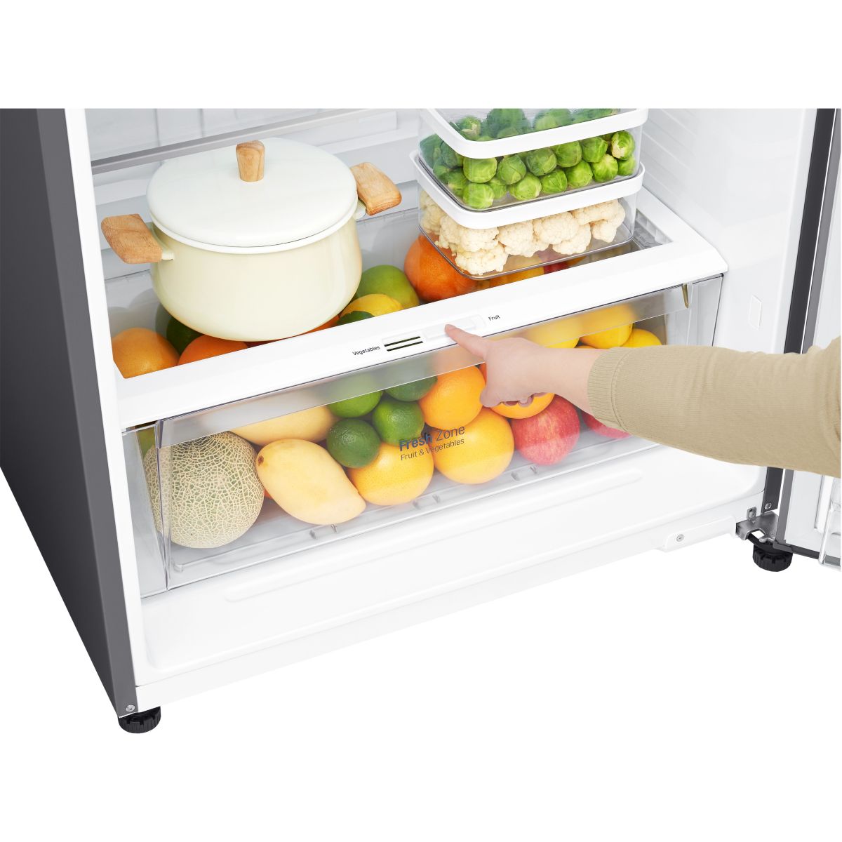 Réfrigérateur 2 portes GTD7850PS1 platinium, LG