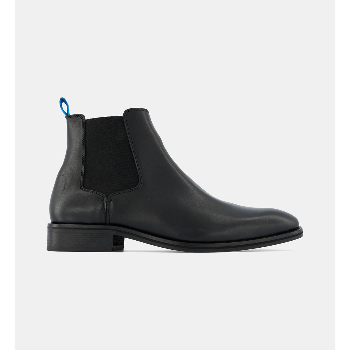 Bottines chelsea orion cuir noir, COMPTOIR GL