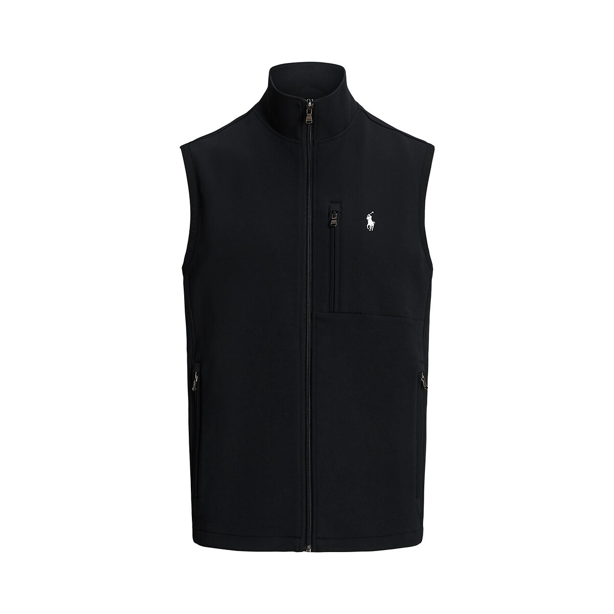 Blouson court col montant, mi-saison noir, POLO RALPH LAUREN