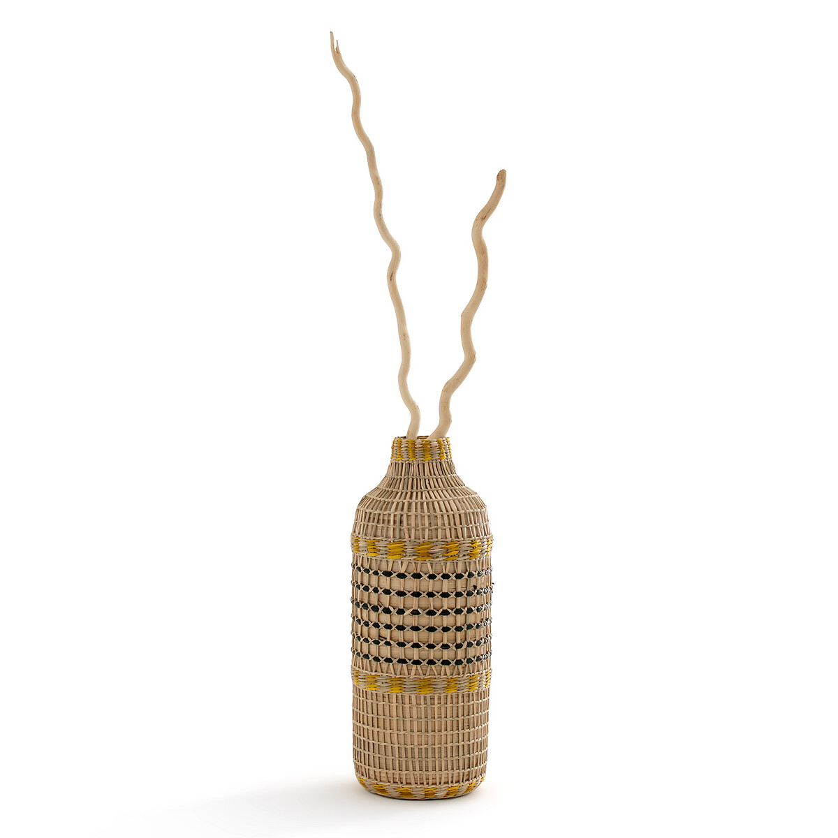 Jarrón decorativo de bambú Al.42 cm Plooming
