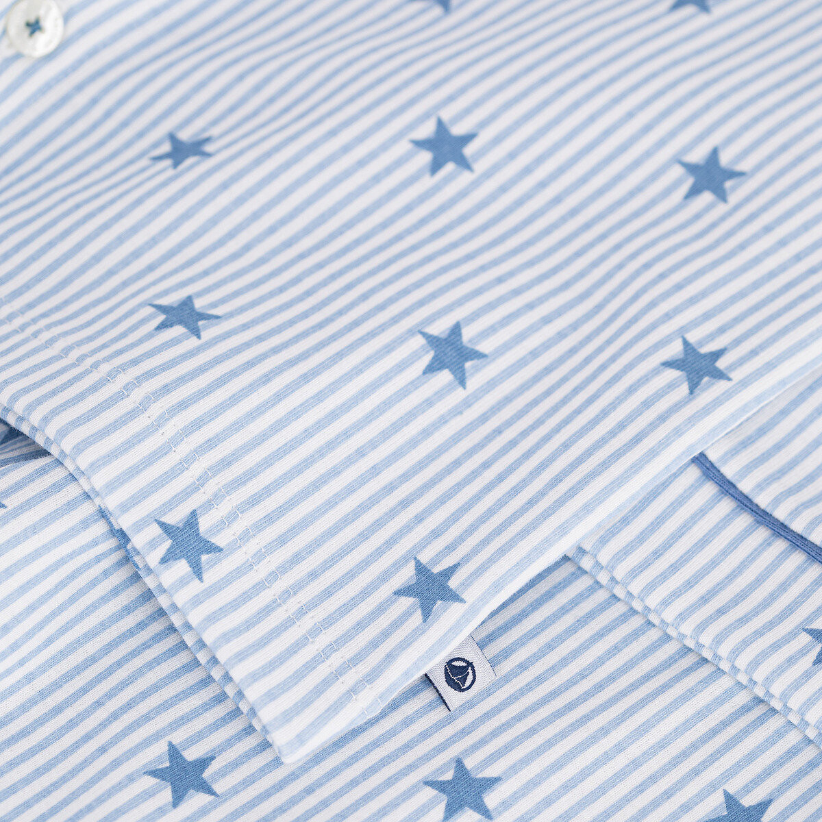 Pigiama 2 pezzi in cotone fantasia, PETIT BATEAU