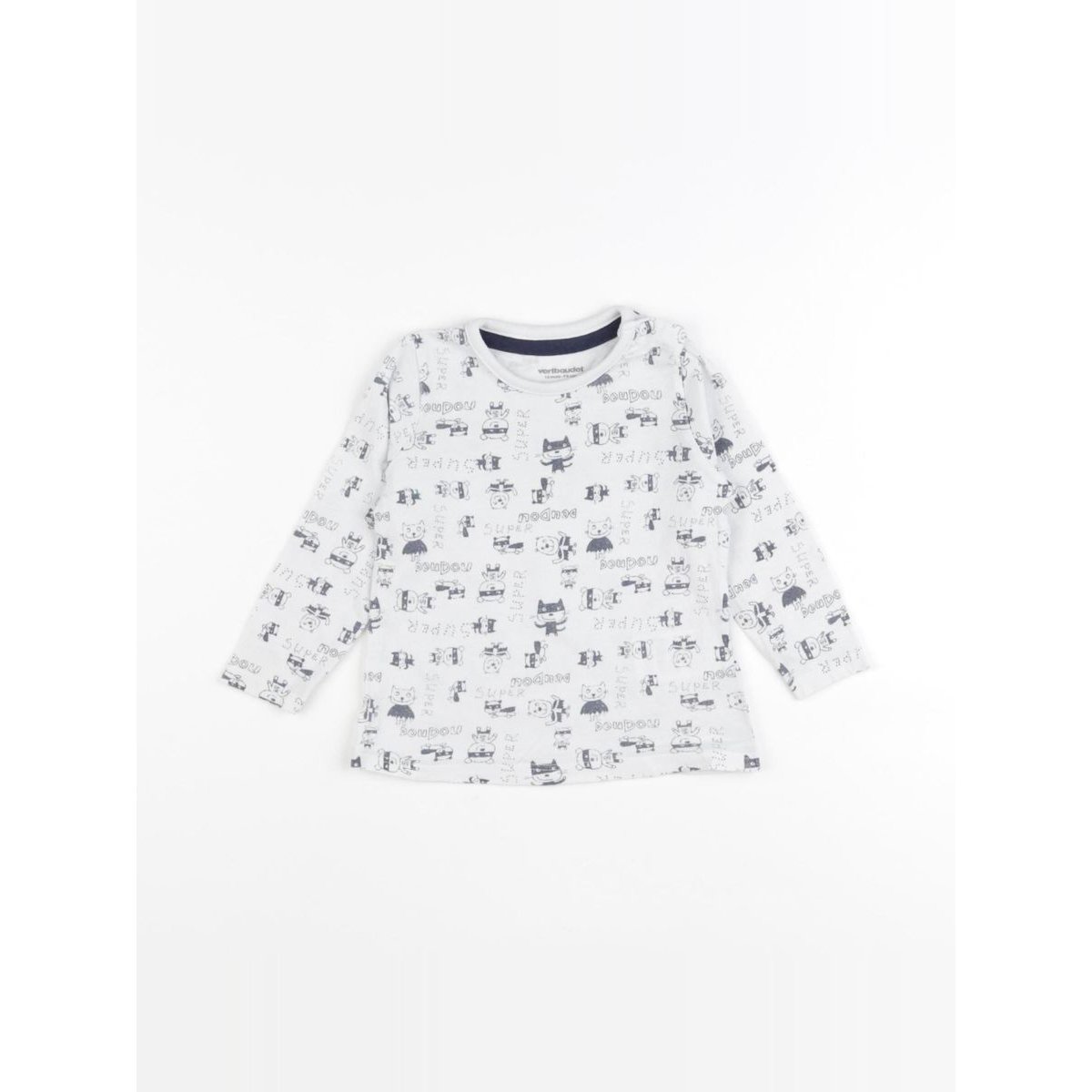 Tee-shirt - Très bon état blanc, VERTBAUDET