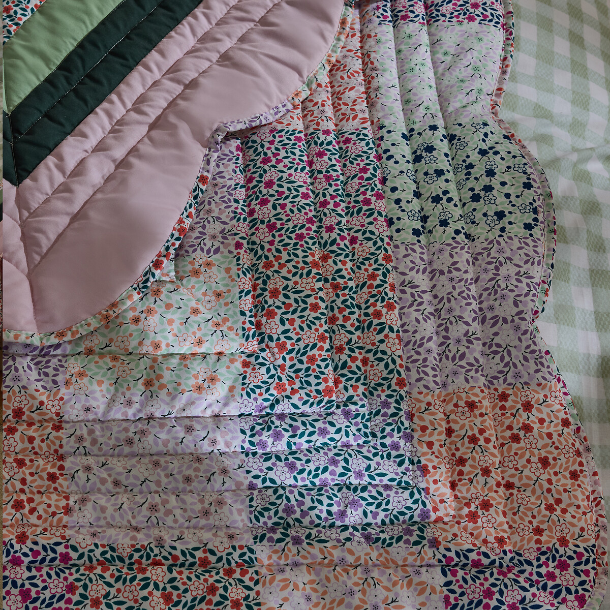 Heirloom Patchwork Reversible Quilted Bedspread pink, CATH KIDSTON