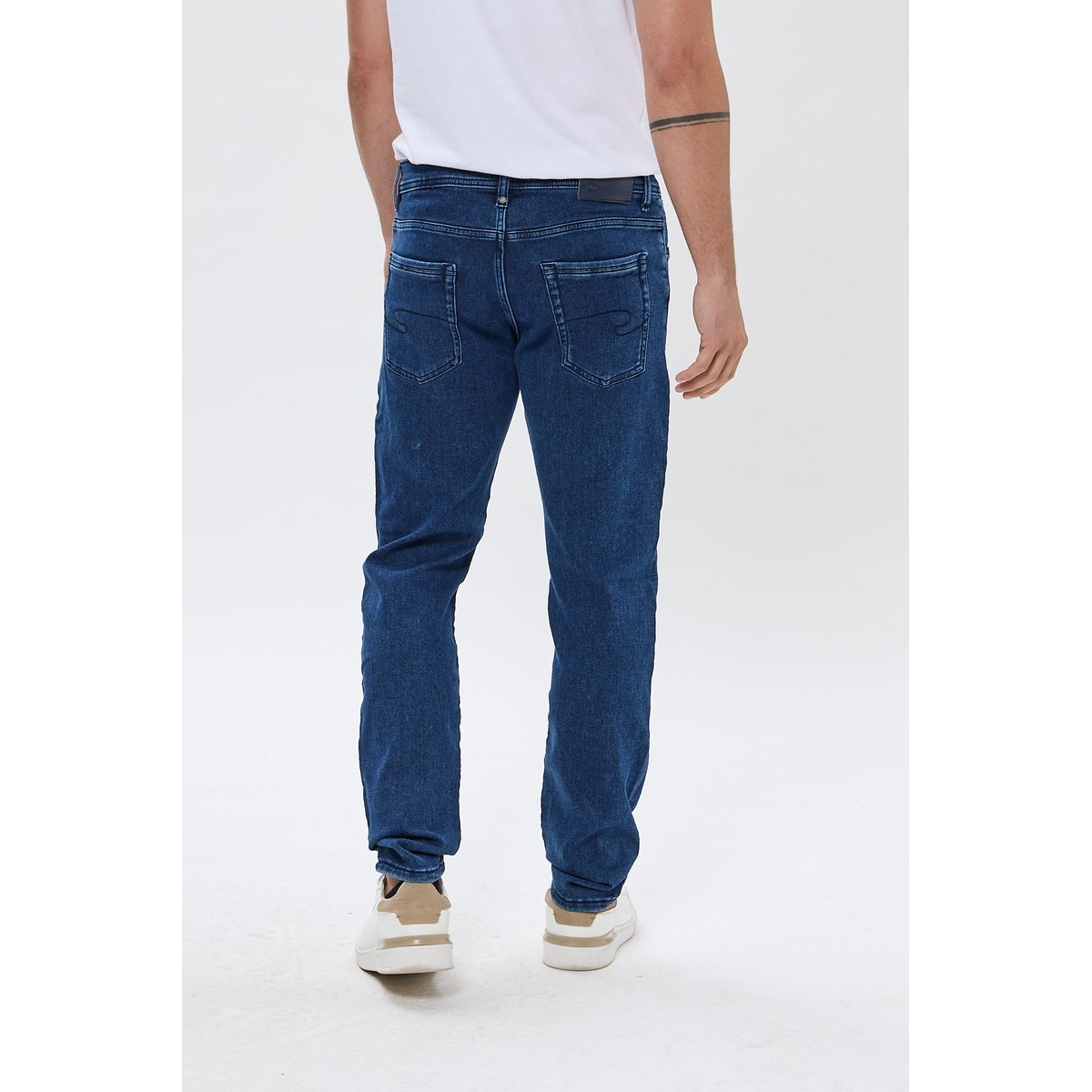 Jean coton straight STRAIGHT JORDY dark blue, LEE COOPER