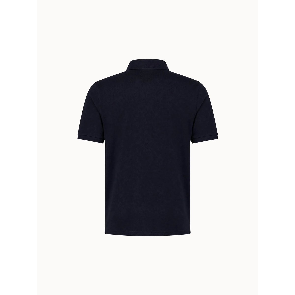 Polo demi-zippé en jersey de coton épais TRICOLORES sky captain, LE COQ SPORTIF