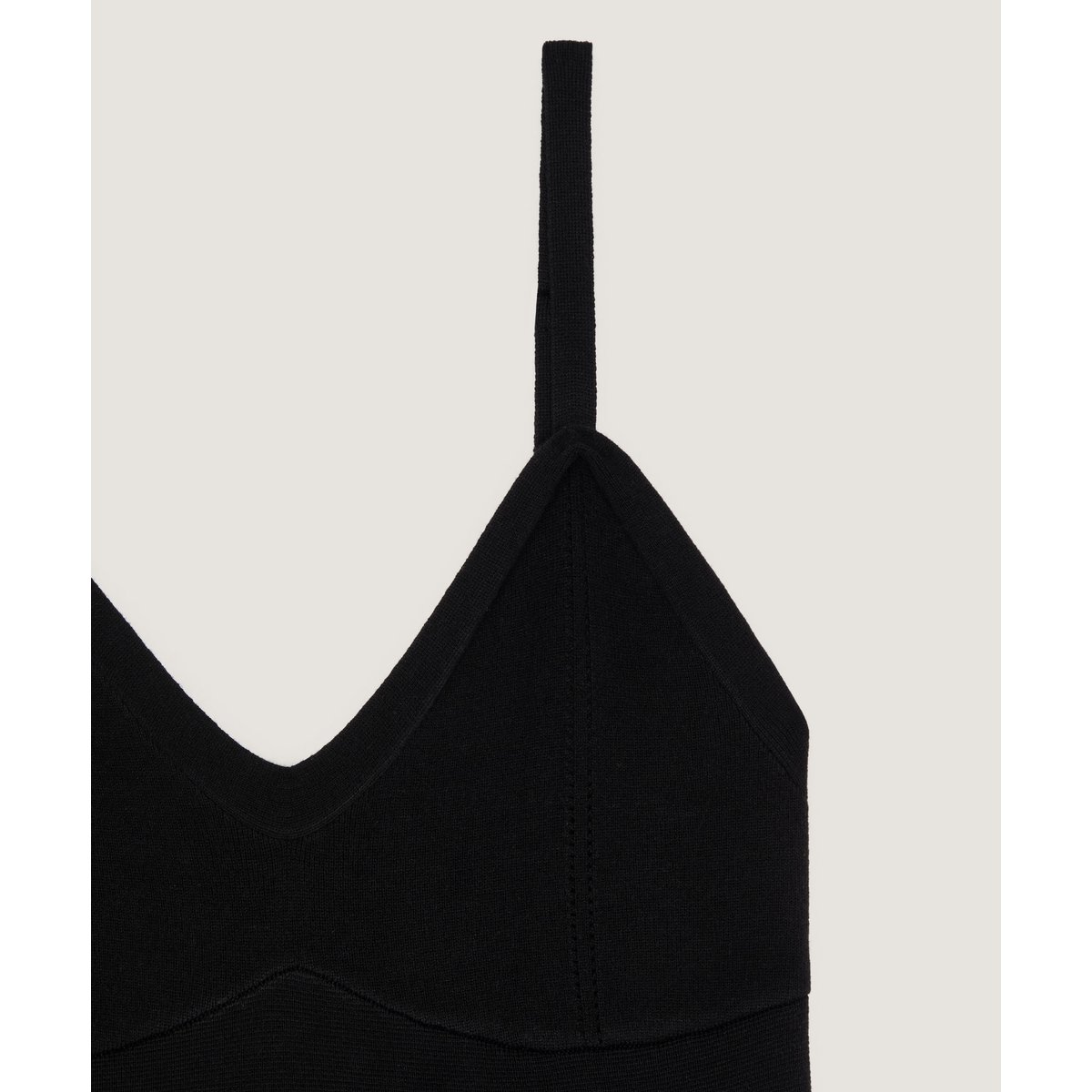 Robe longue en maille noir, RODIER