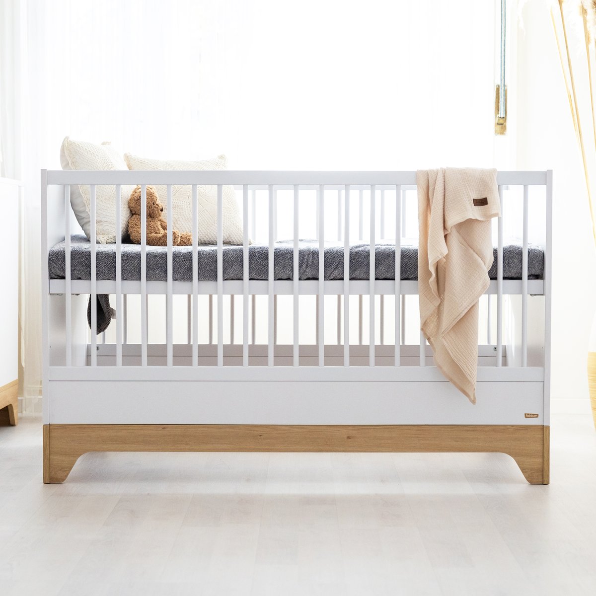 Lit Evolutif 70x140cm - LUMINA blanc, PREMIERS MOMENTS