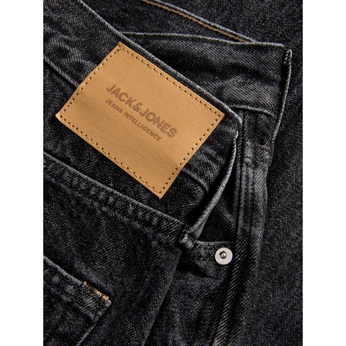 Jean Baggy Fit black denim 1, JACK & JONES