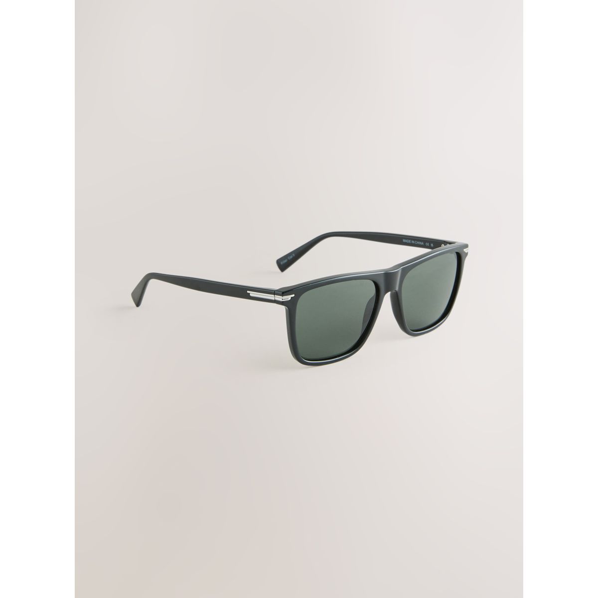 Lunettes de soleil style preppy, lot 2 noir/vert, NEXT