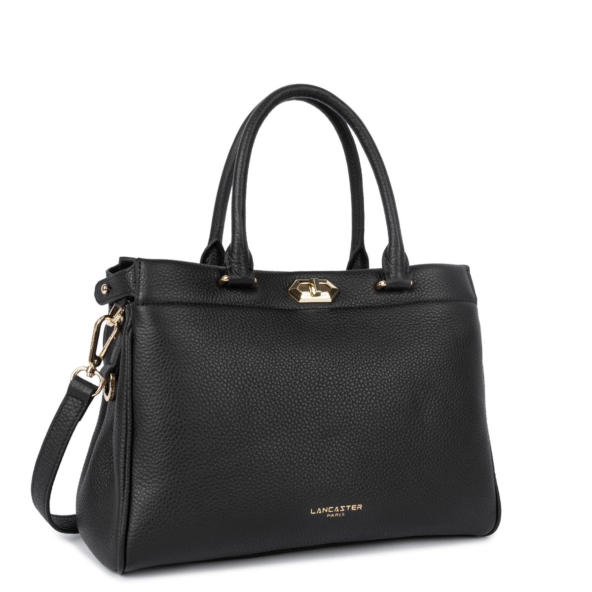 Sac cabas main ROMY noir, LANCASTER