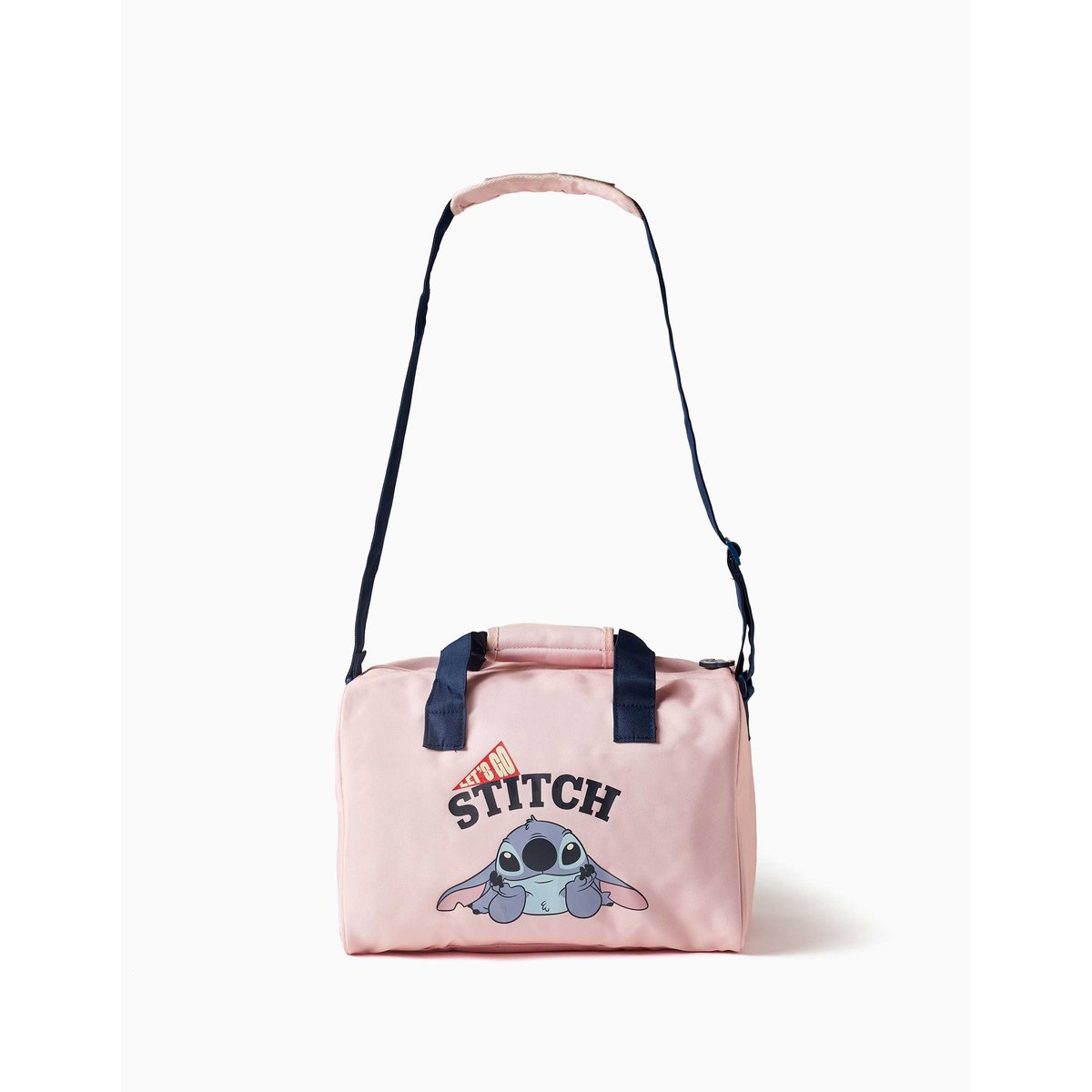 Sac de sport avec imprimés Stitch rose, ZIPPY