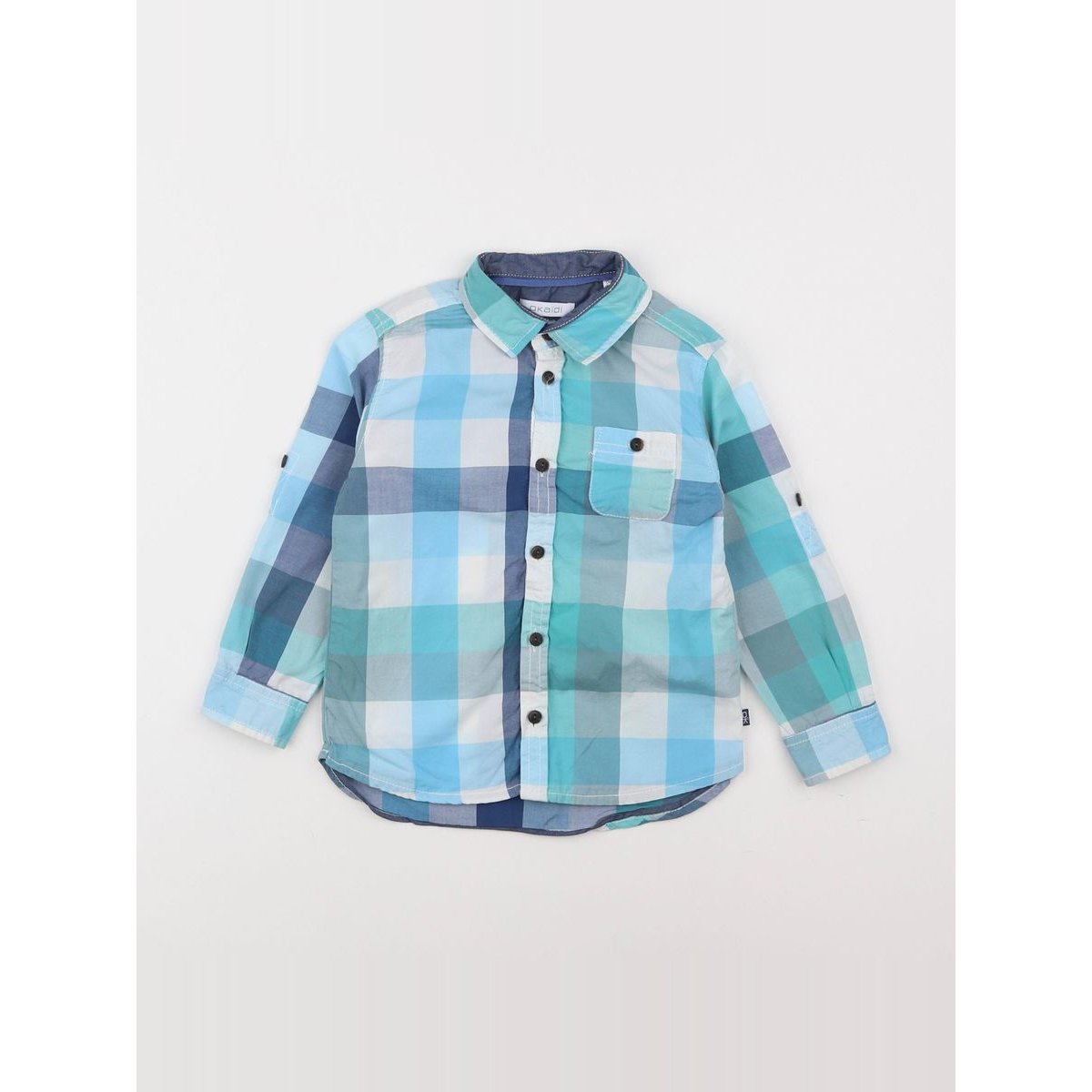 Chemise - Très bon état bleu, OKAIDI