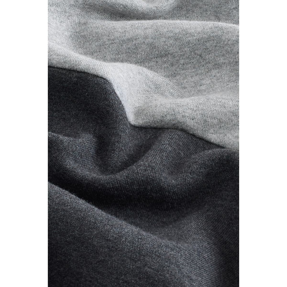Sweat à capuche avec empiècement noir/blanc, NEXT