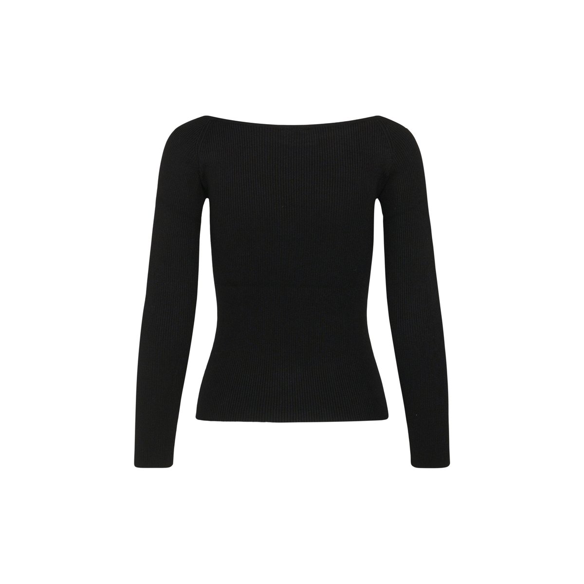 Pullover tricoté noir black deep, KAFFE