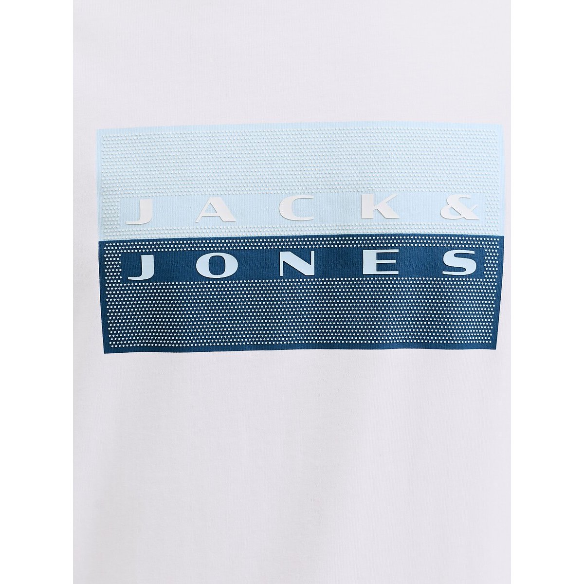 T-shirt manches courtes blanc, JACK & JONES
