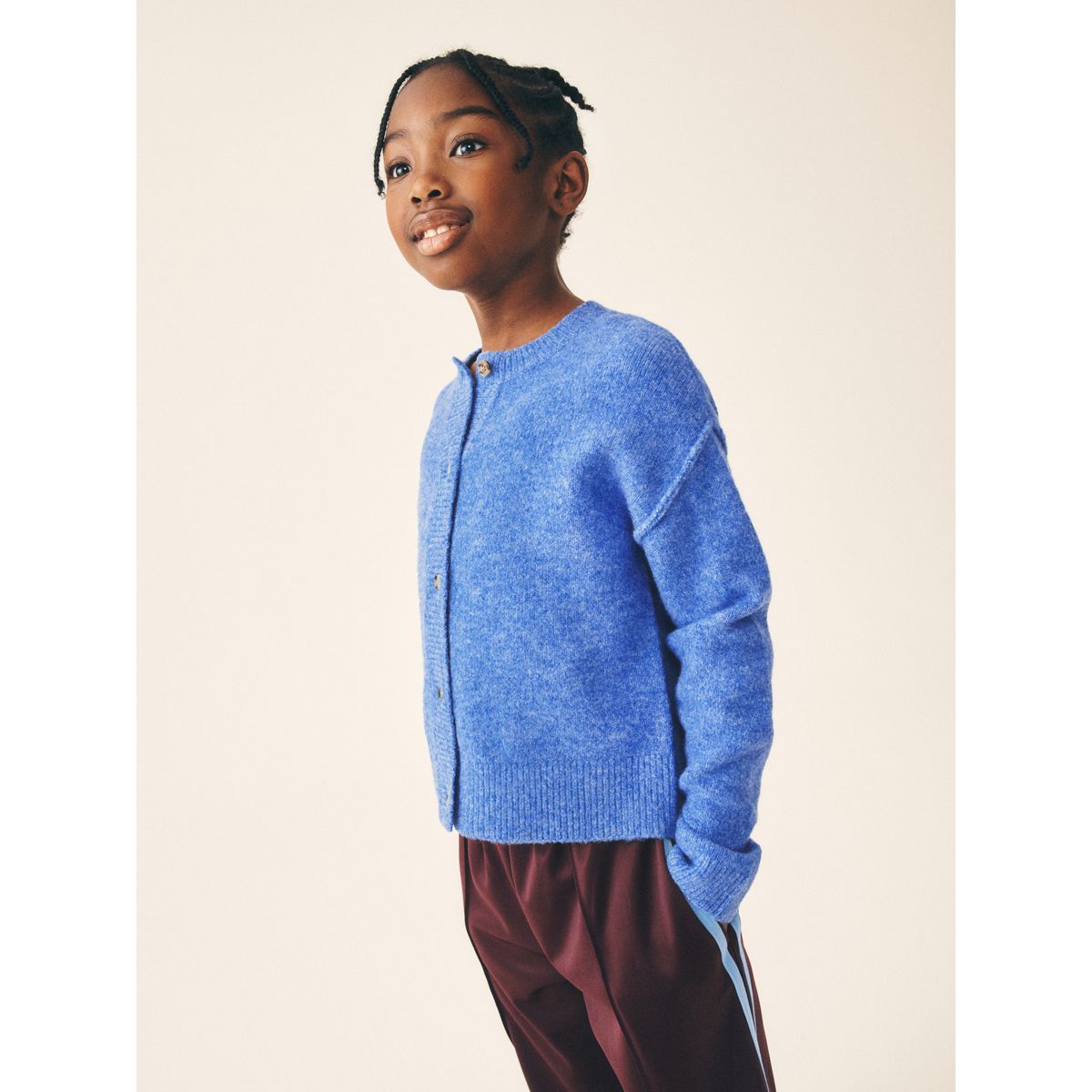 Cardigan douillet bleu cobalt, NEXT