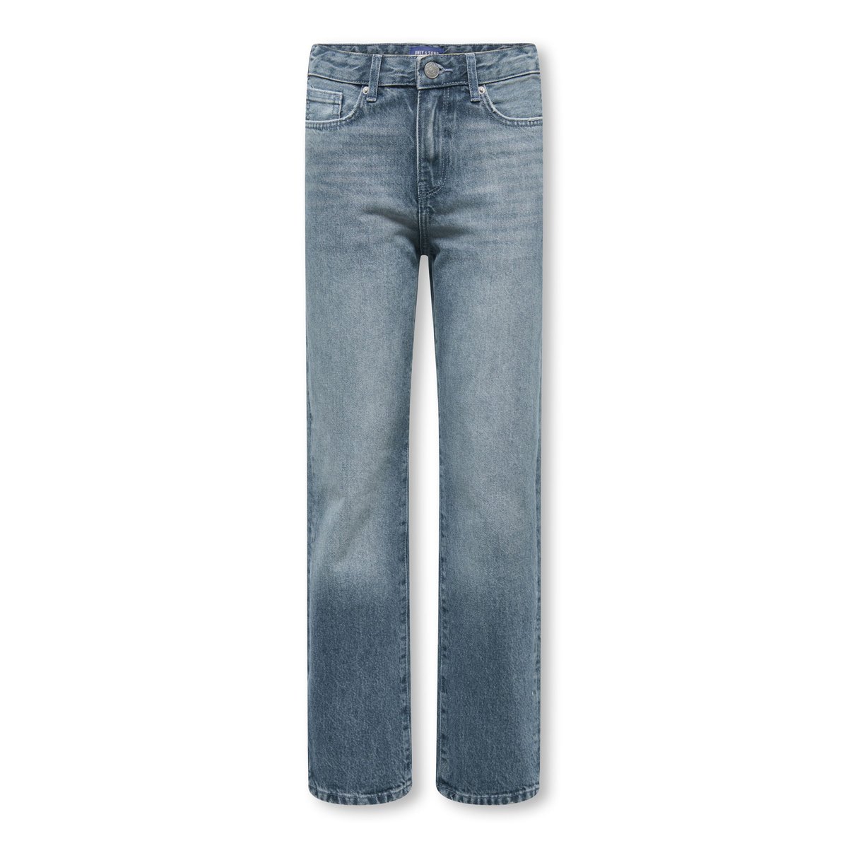Jean À Coupe Ample bleue - special blue grey denim, ONLY & SONS JUNIOR