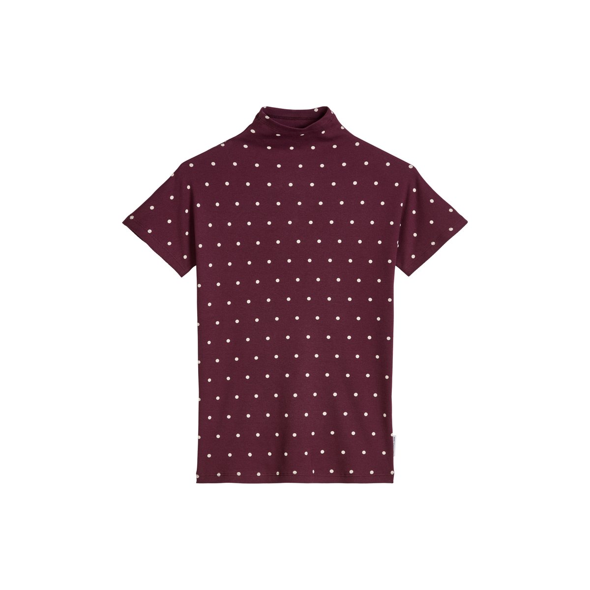 Haut slim en jersey côtelé en jersey extensible rouge, MARC O’POLO DENIM