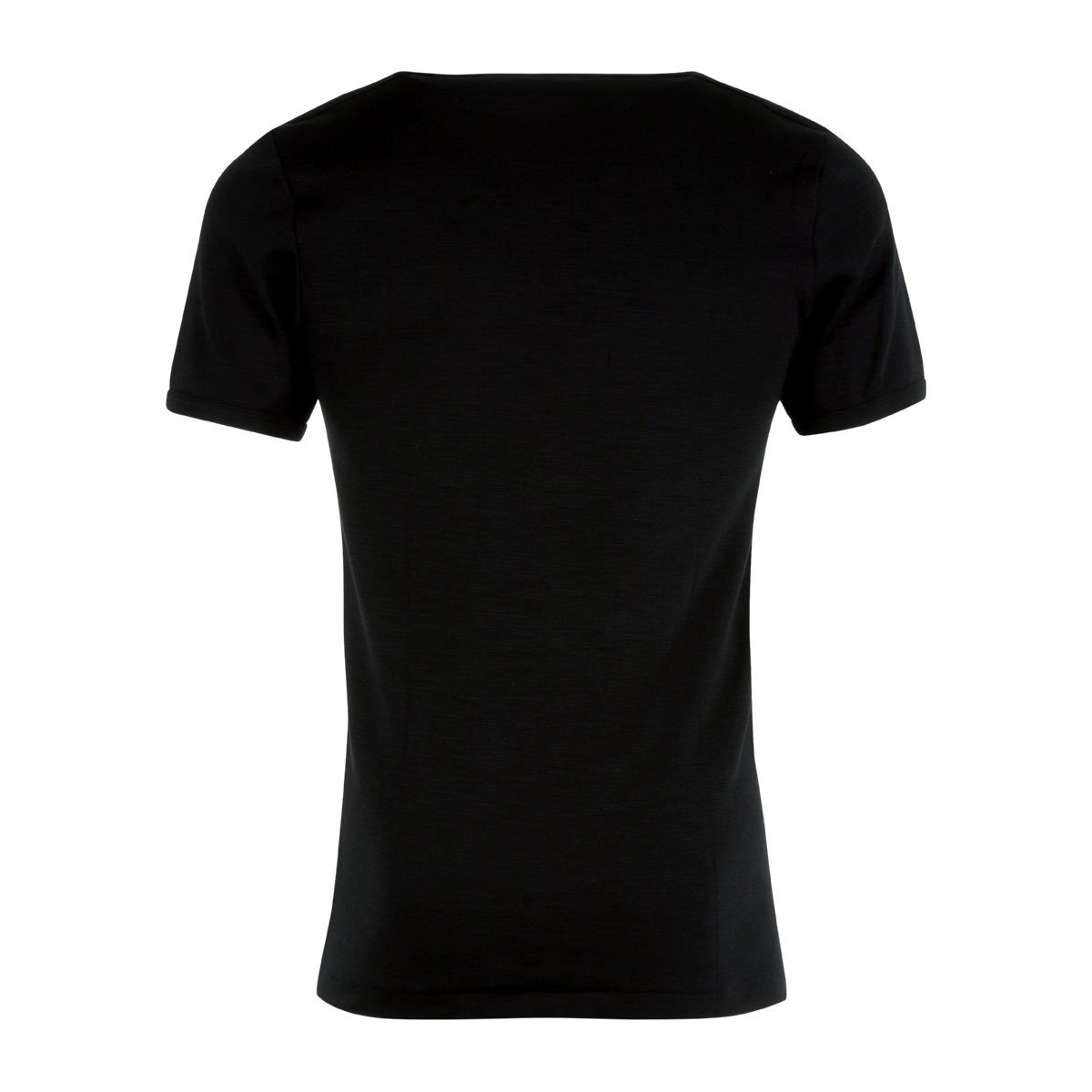 Tee shirt col rond manches courtes ligne chaude noir, EMINENCE