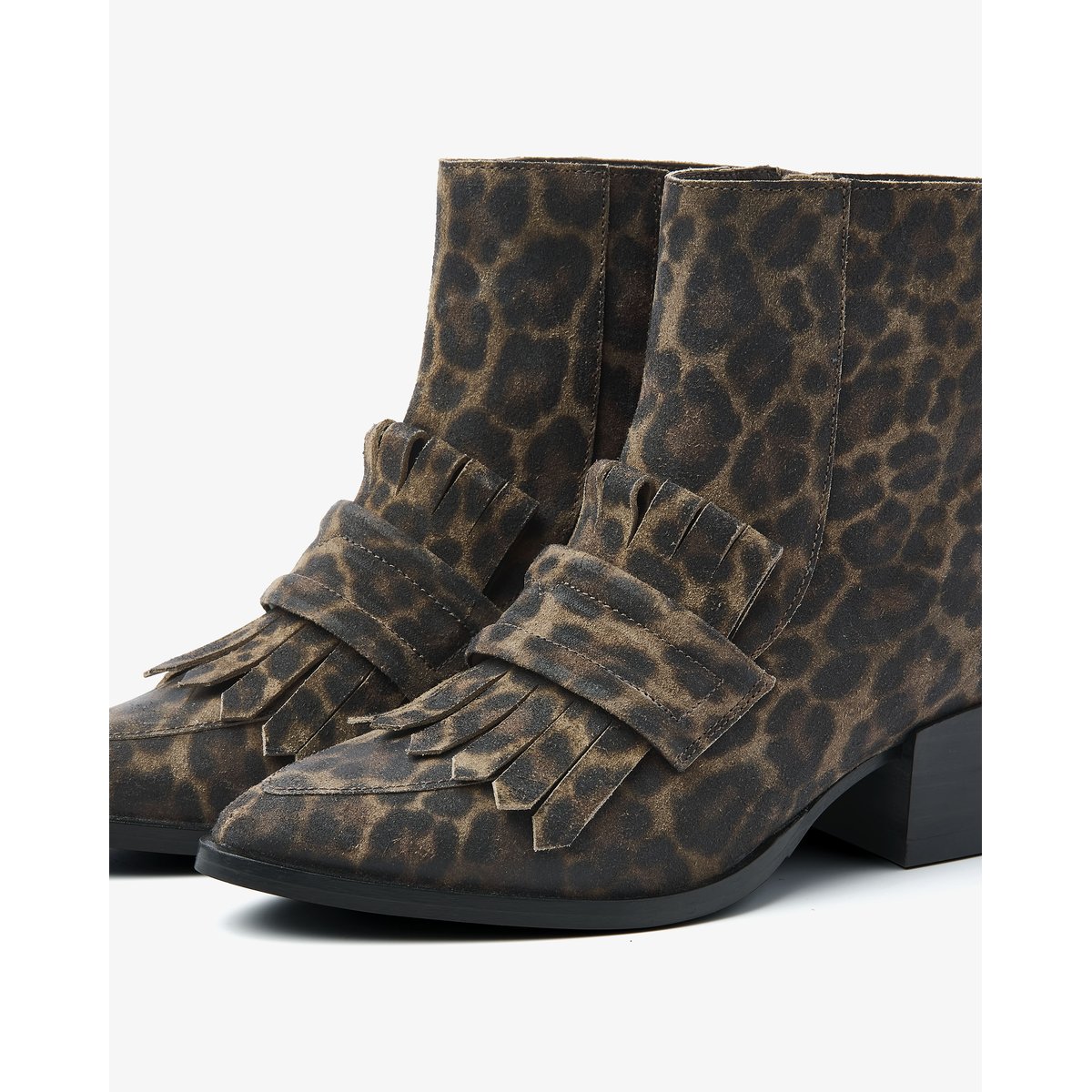 Bottines ROSE HANNAH marron,leopard print,multicolore, VIA VAI