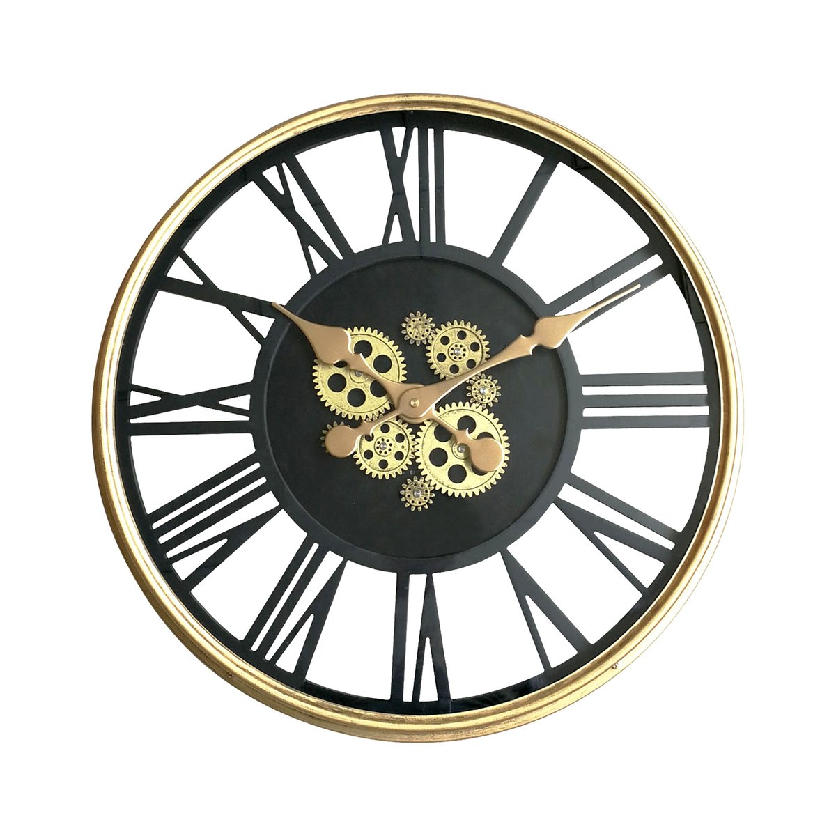 Horloge mécanismes sans fond 54cm noir, EMDE