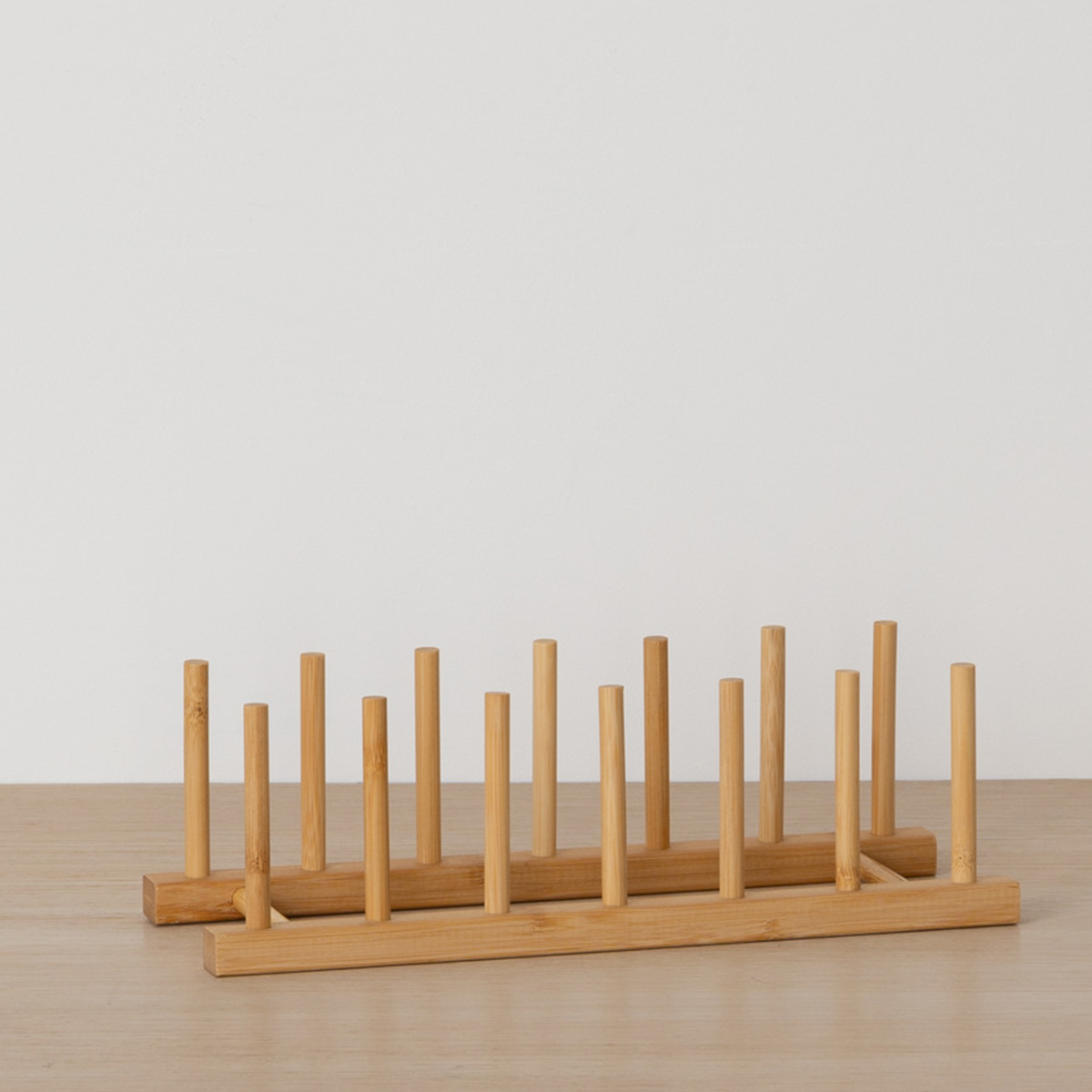 Rack 6 assiettes en bambou beige, 5FIVE SIMPLY SMART