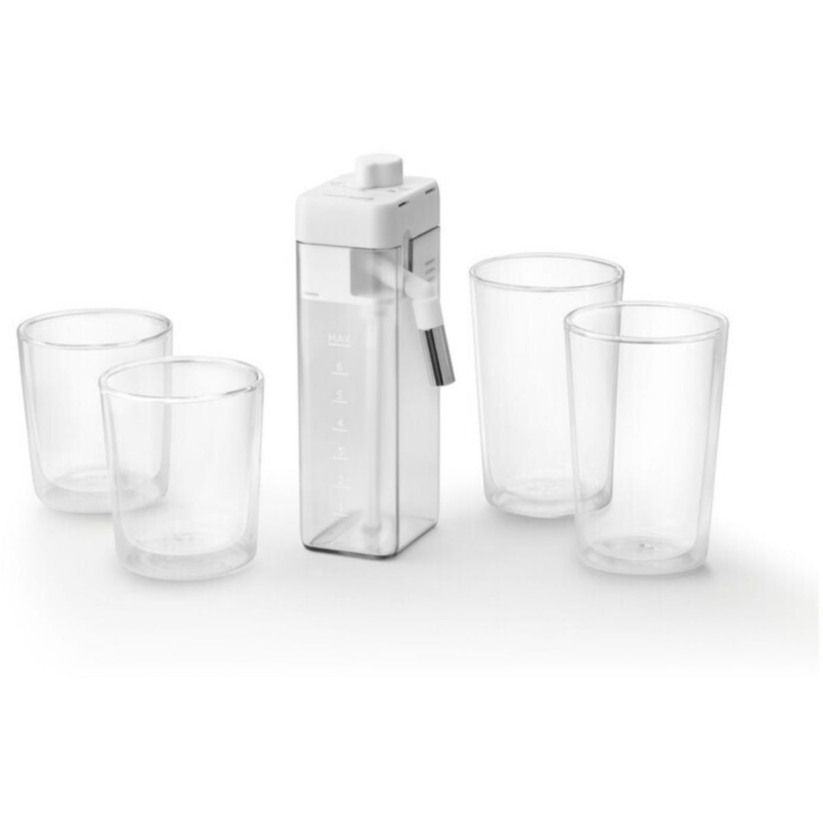 Carafe à lait LatteCrema Cool upgrade Set DLSC032 couleur unique, DELONGHI
