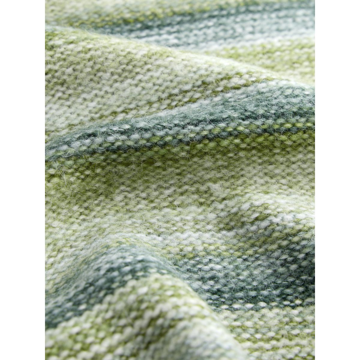 Pull à rayures space-dye vert, NEXT