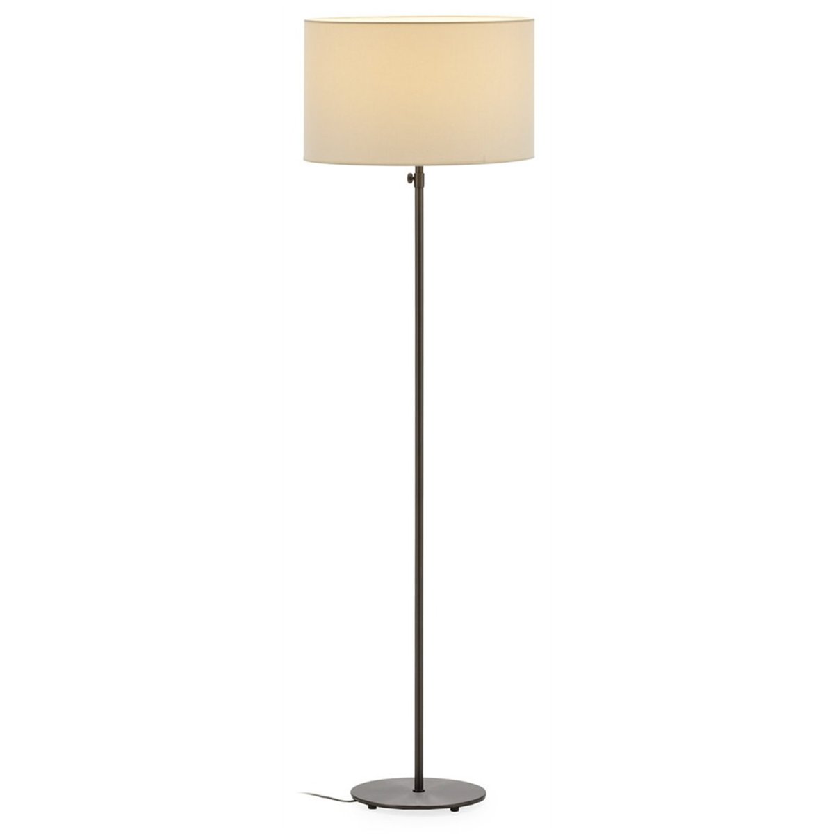 Lampadaire extensible en laiton, Fait main plombé, RECOLLECTION