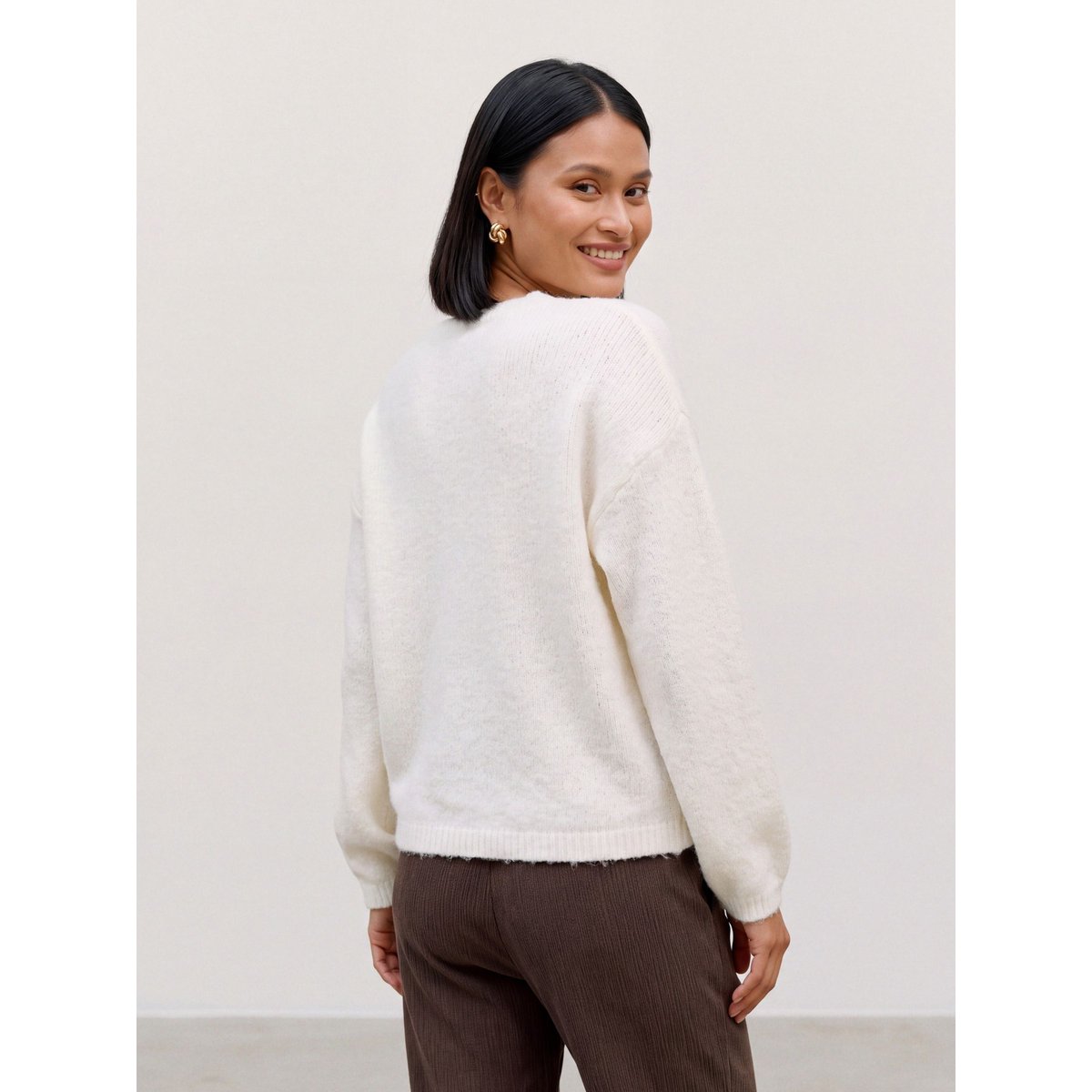 Pull En Maille birch 1, VERO MODA