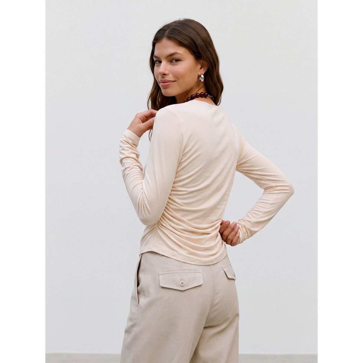 Blouse whitecap gray, VERO MODA